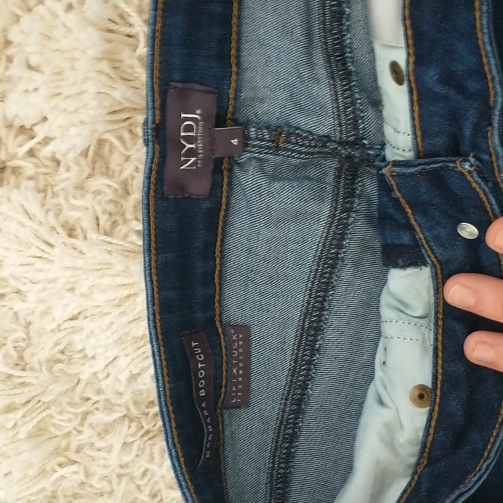 NYDJ Barbara Bootcut Jeans Size 4 - Picture 8 of 14
